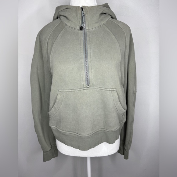 Lululemon Scuba Half-zip - grey sage - Picture 1 of 8
